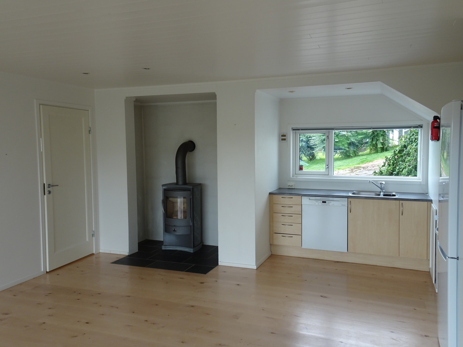 Peisovn i stue Galleribilde