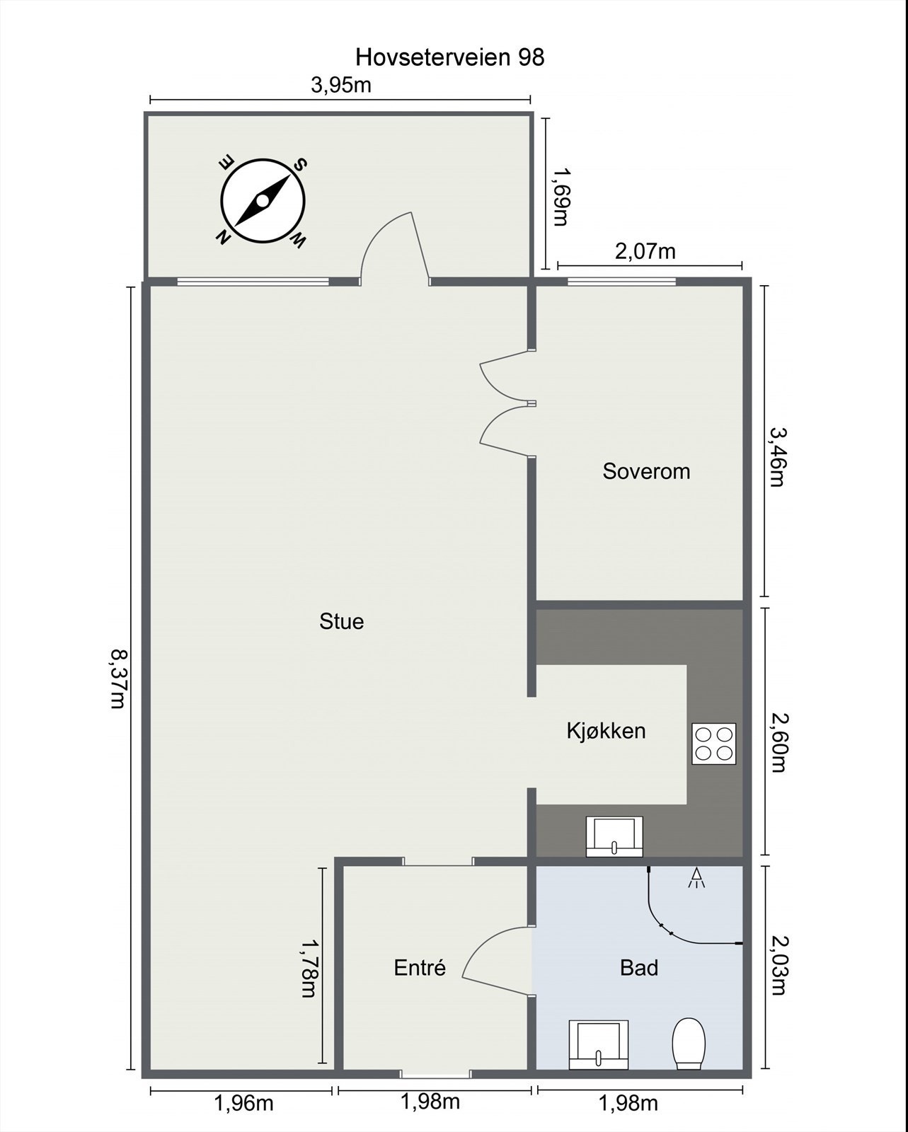 Plantegning. Galleribilde