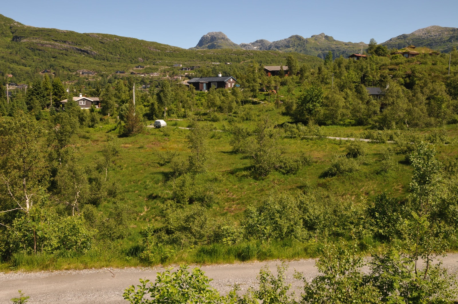 Del av areal som er regulert til friluftsområde Galleribilde