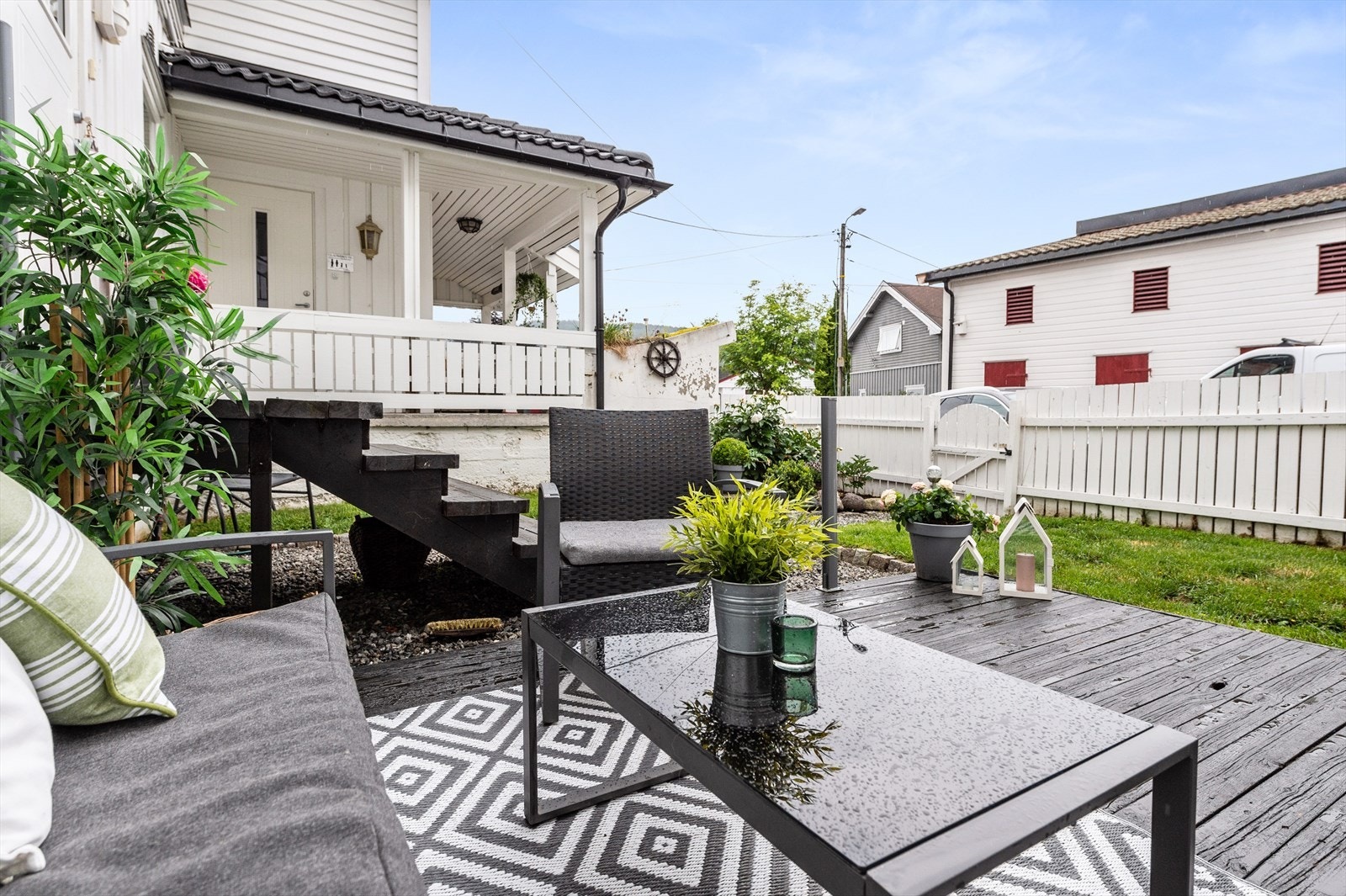 Tilgang til hyggelig uteplass. Galleribilde