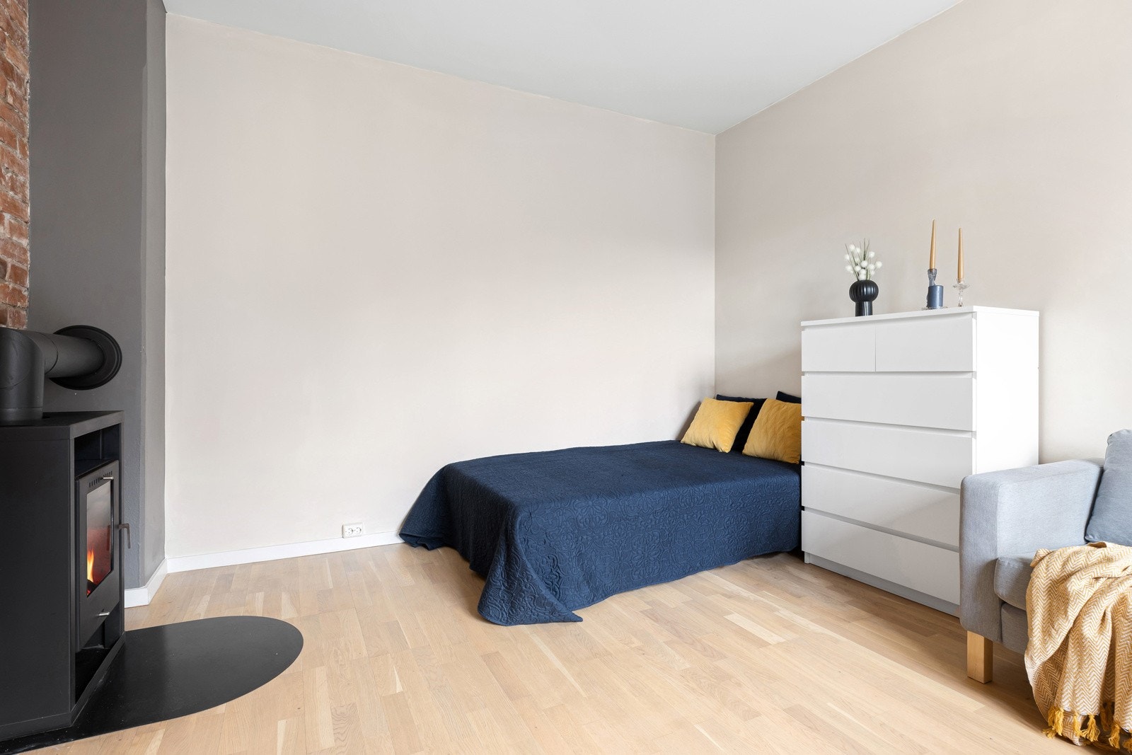 Dersom man ønsker det, kan man lage en alkoveløsning. Galleribilde