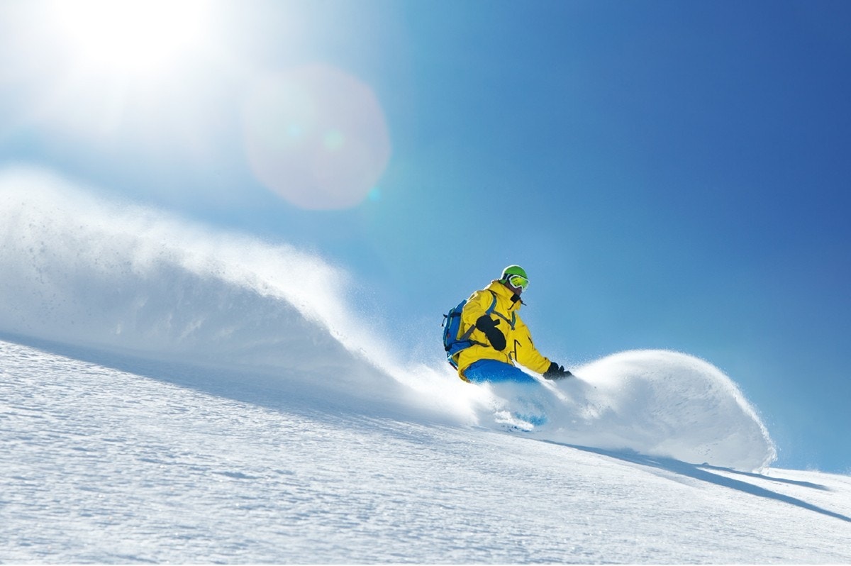 På vei ned fra topptur Galleribilde