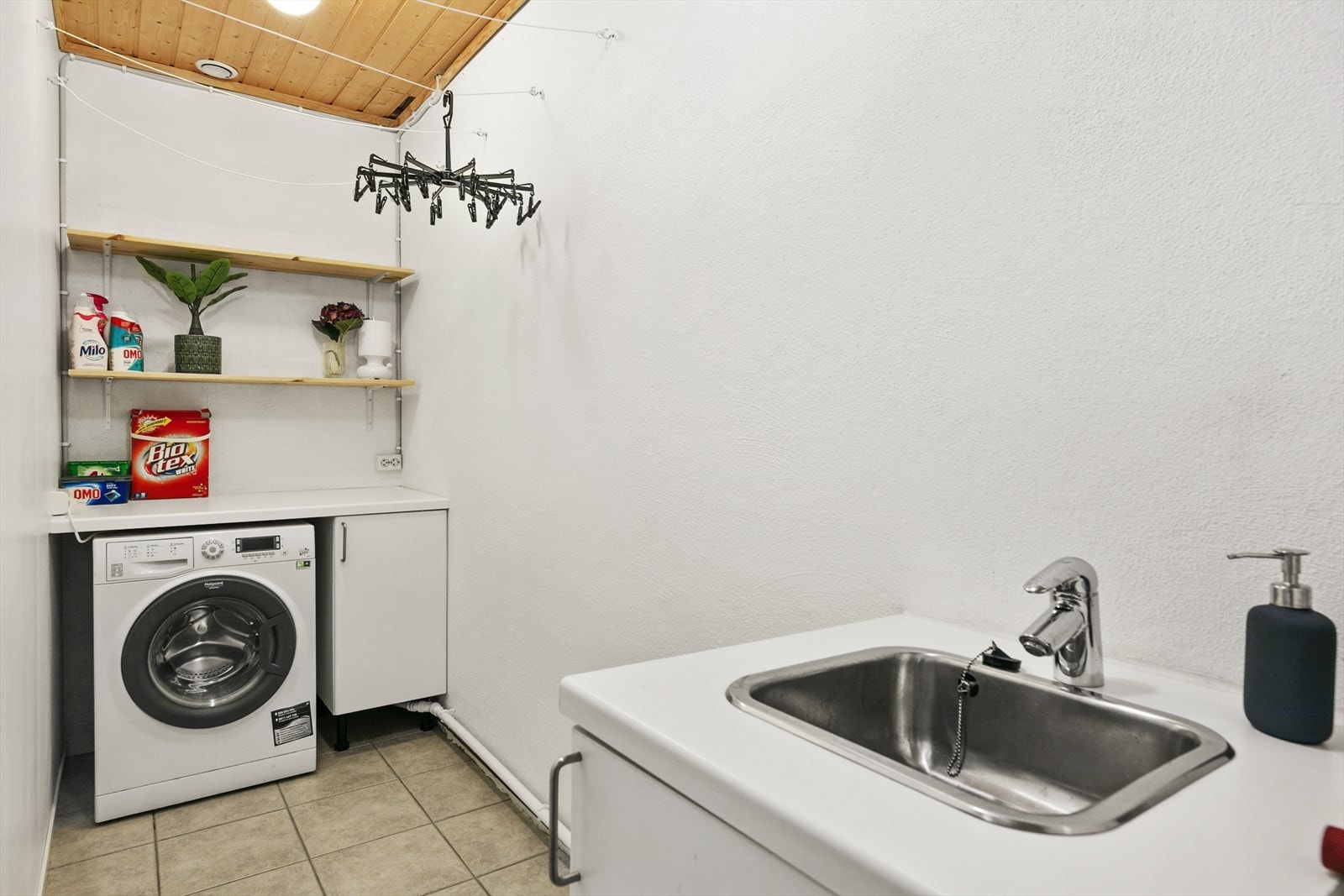 Vaskerom med alt man trenger. Galleribilde