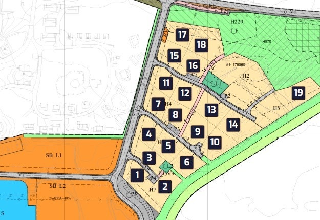 19 hyttetomter for salg Galleribilde