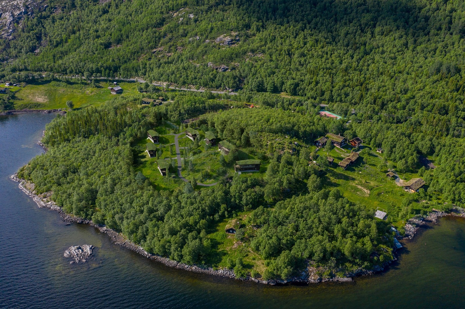 Oversikt Totaktunet - modell Galleribilde