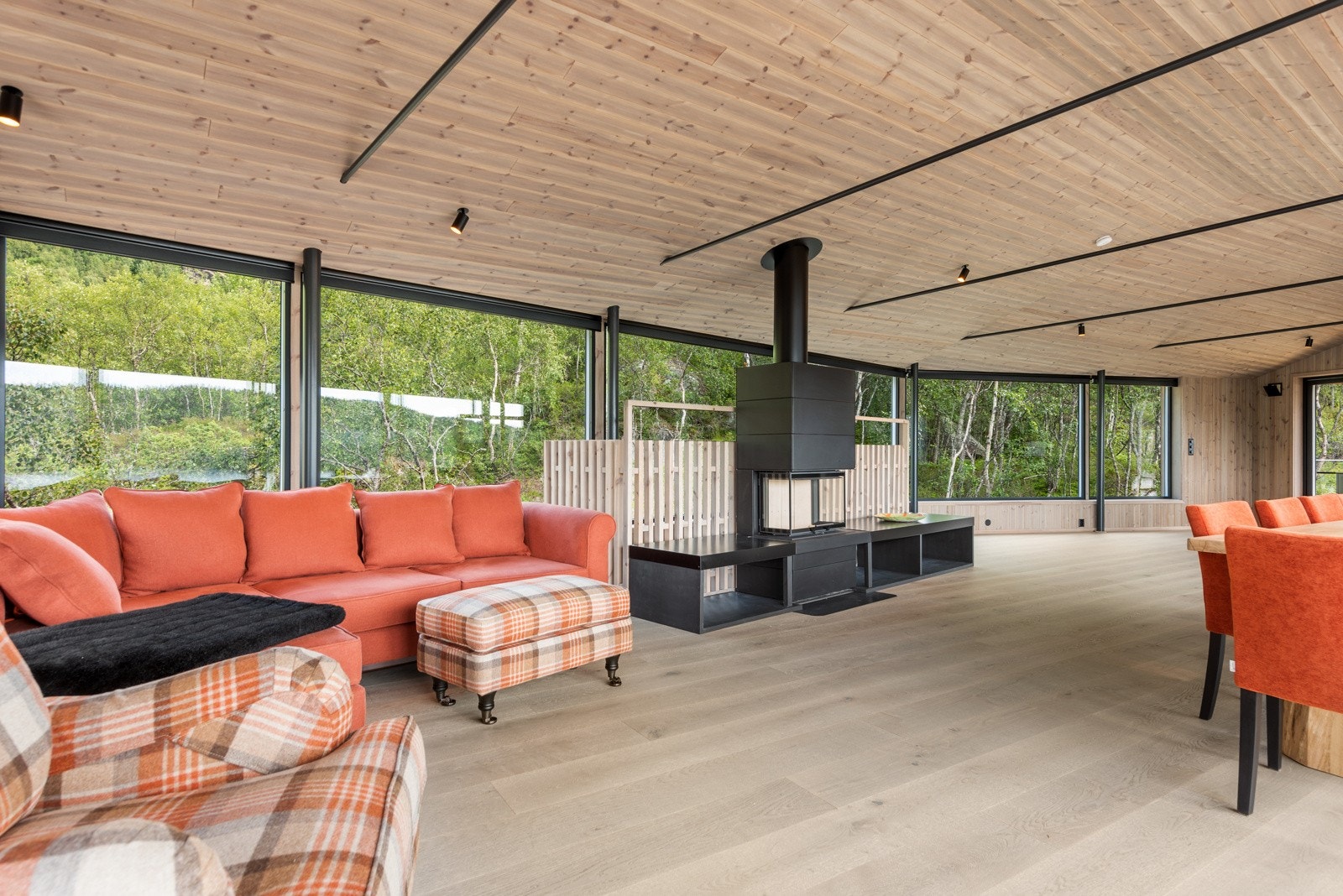 Peisovnen Roomtop fra Seljord Varme er et flott samlingspunkting Galleribilde