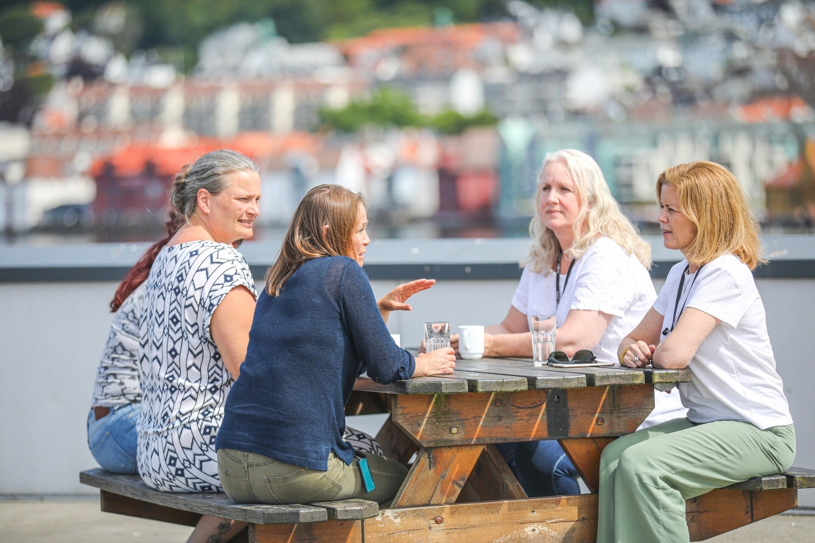 Lunsj kan nytes i sjøluft Galleribilde
