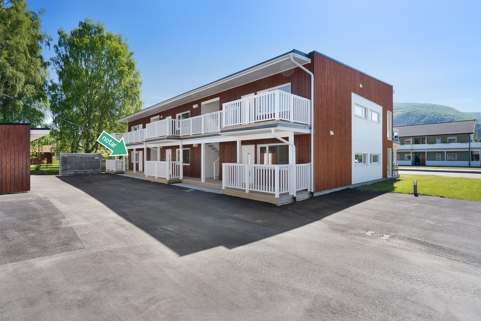 Inngangsparti Galleribilde