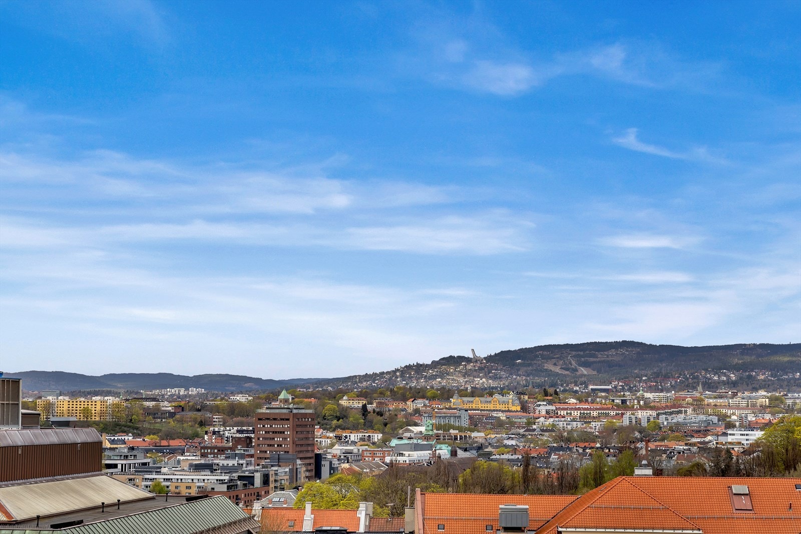 Nydelig utsikt mot Holmenkollen. Galleribilde