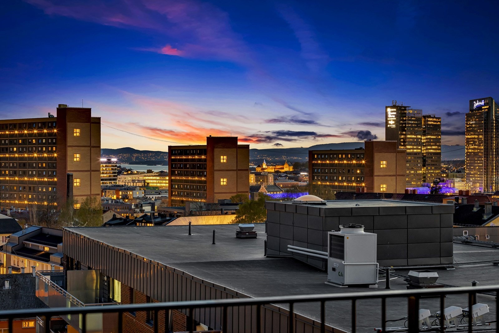 Kveldsstemning. Galleribilde