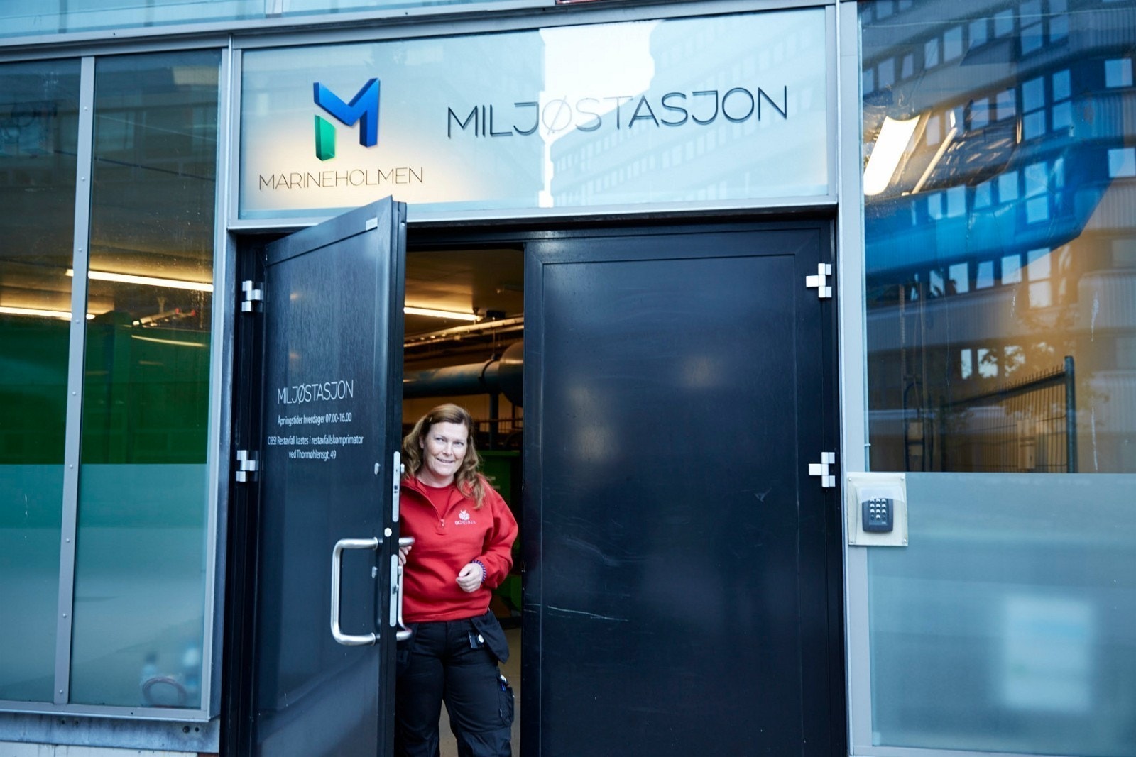 Våre driftsledere tar godt vare på deg. Velkommen til oss! Galleribilde