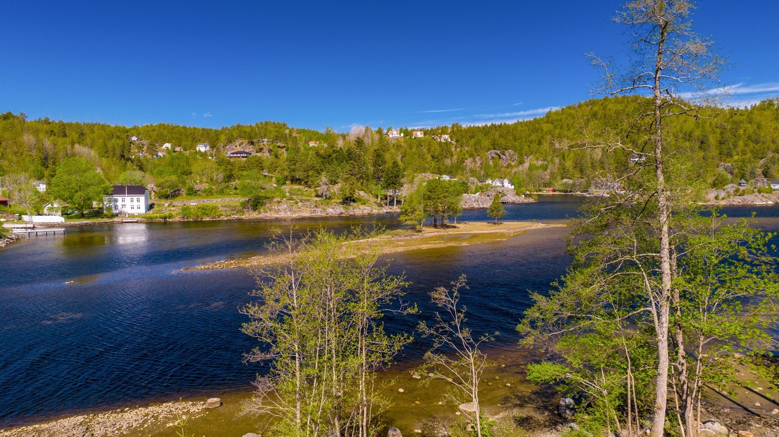 Det er ingen ting å utsette på nærheten til vannet. Galleribilde
