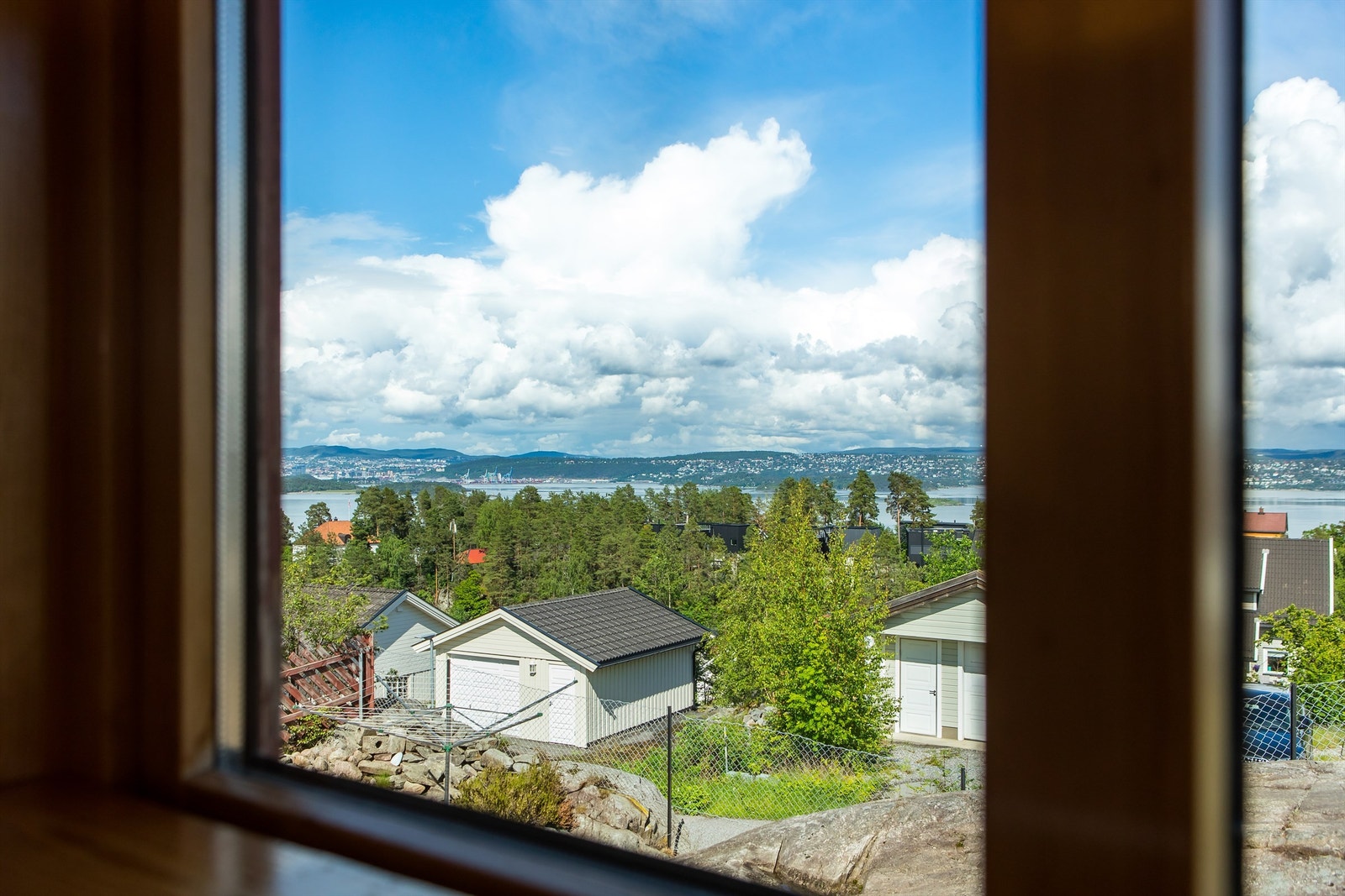Fin utsikt fra soverom Galleribilde