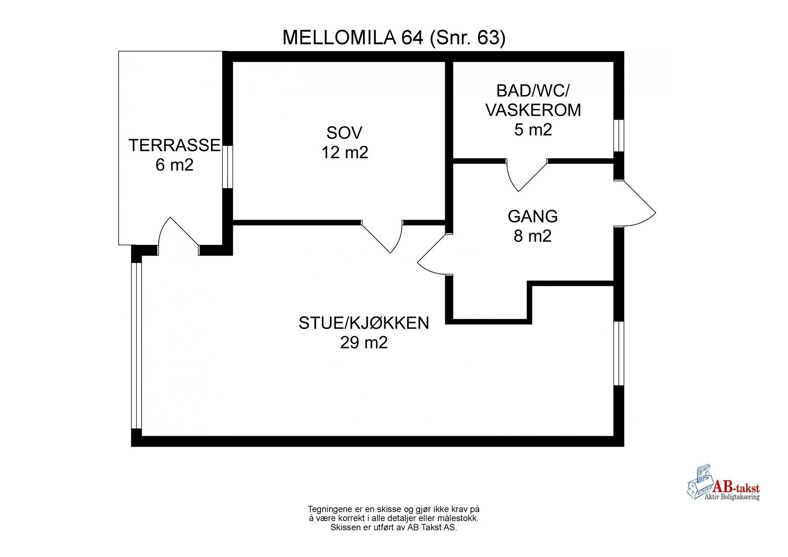 Planskisse Galleribilde