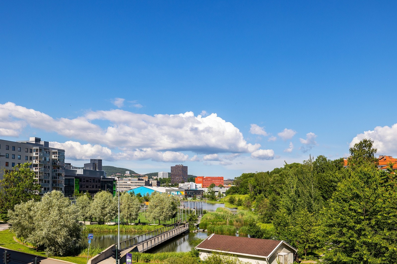 Utsyn fra soveværelse Galleribilde