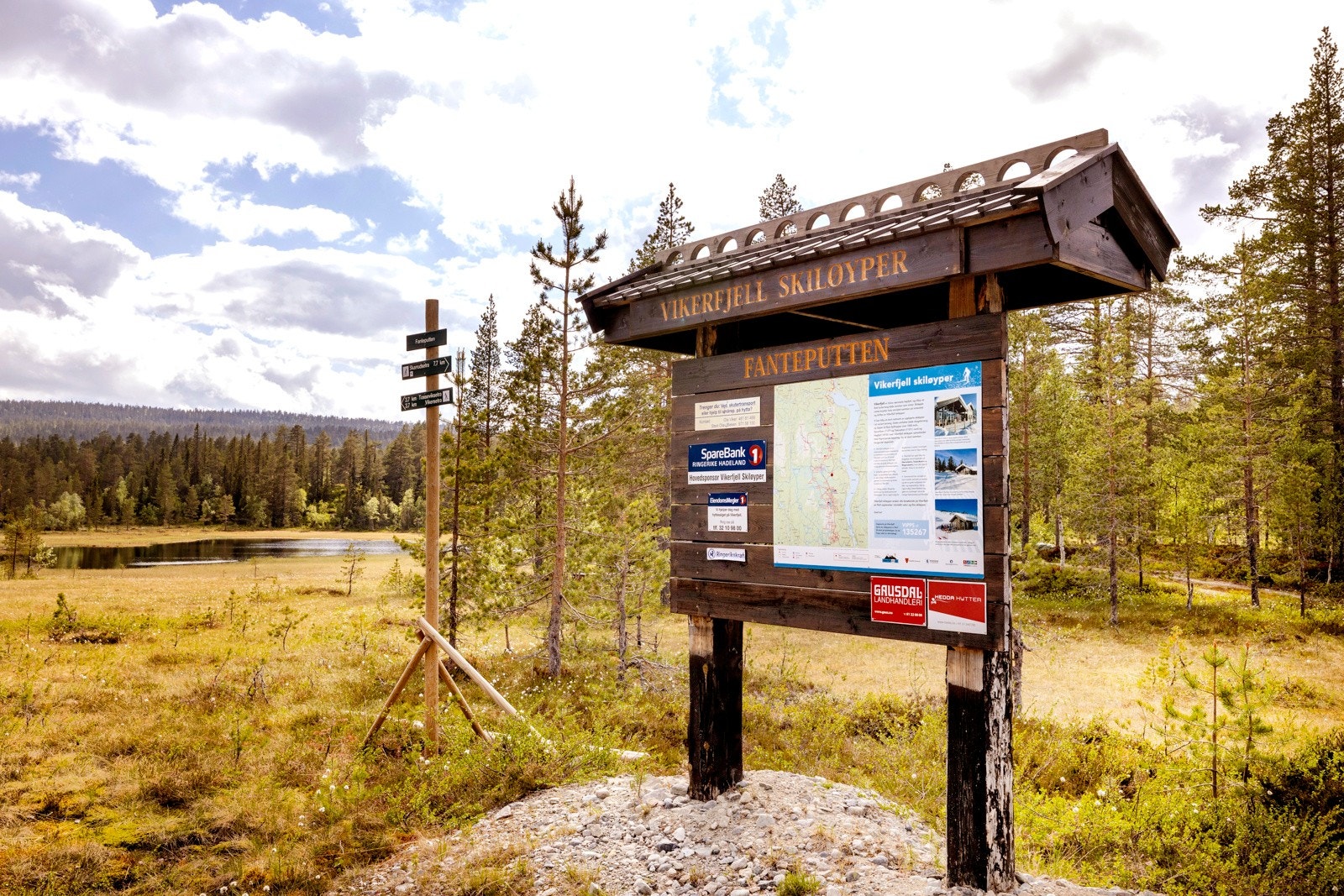 Området har gode rekreasjonsmuligheter. Galleribilde