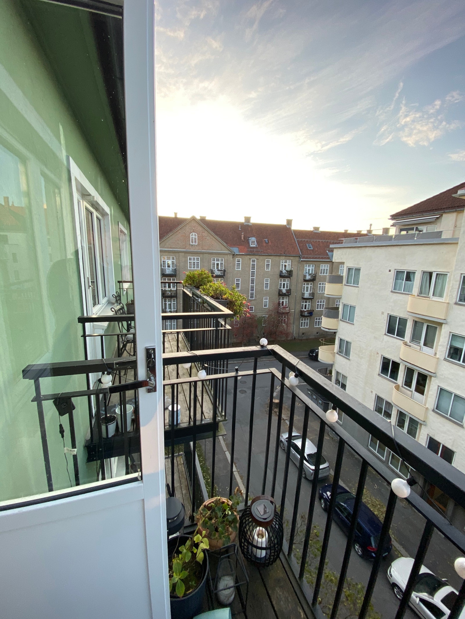 Flott balkong Galleribilde
