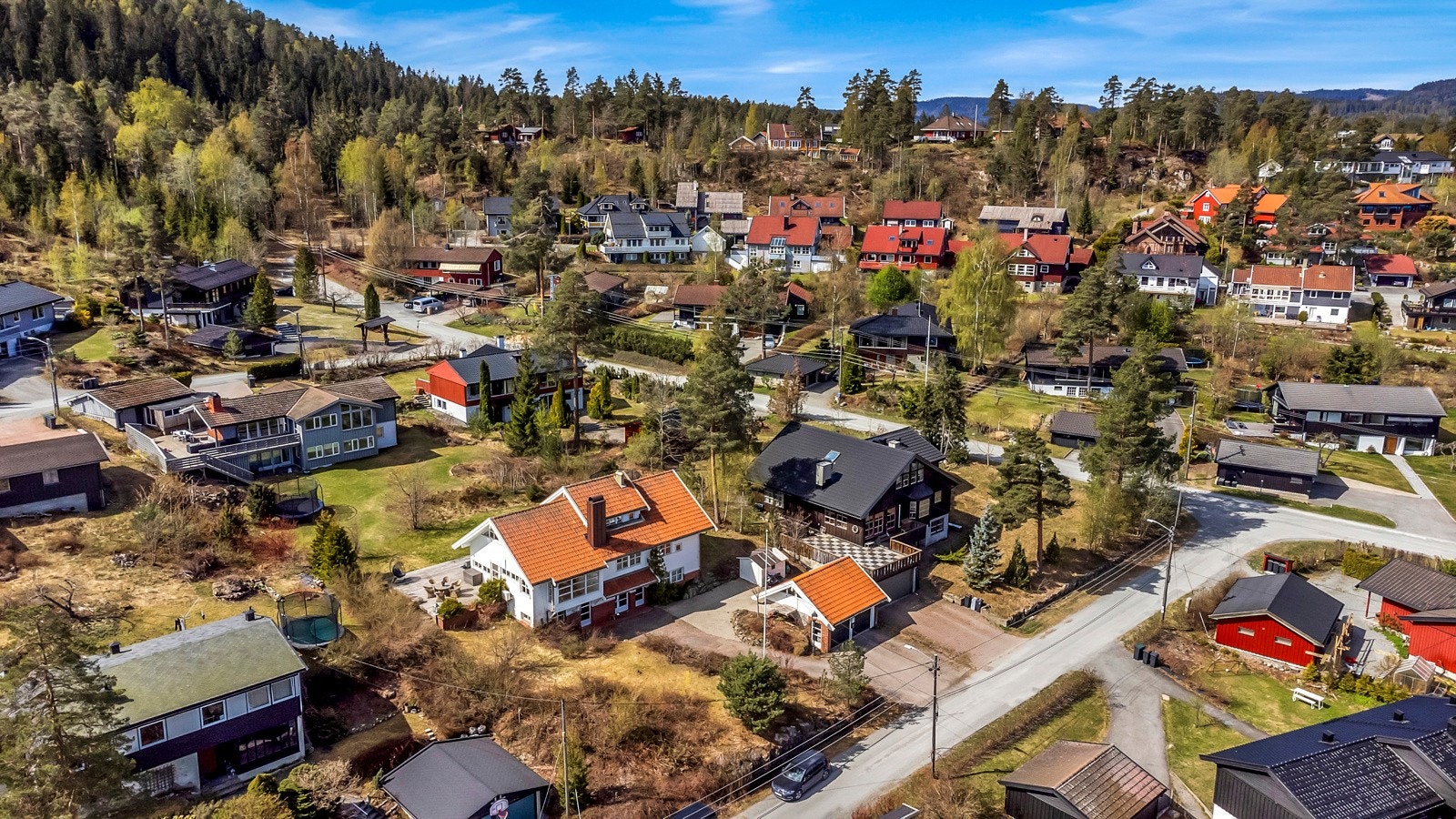 Dronebilde Galleribilde