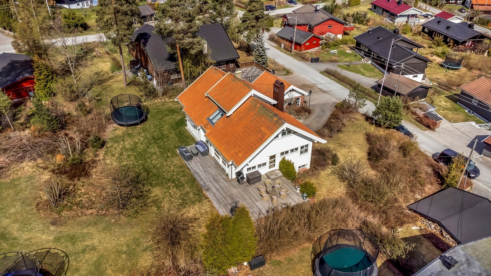 Dronebilde Galleribilde
