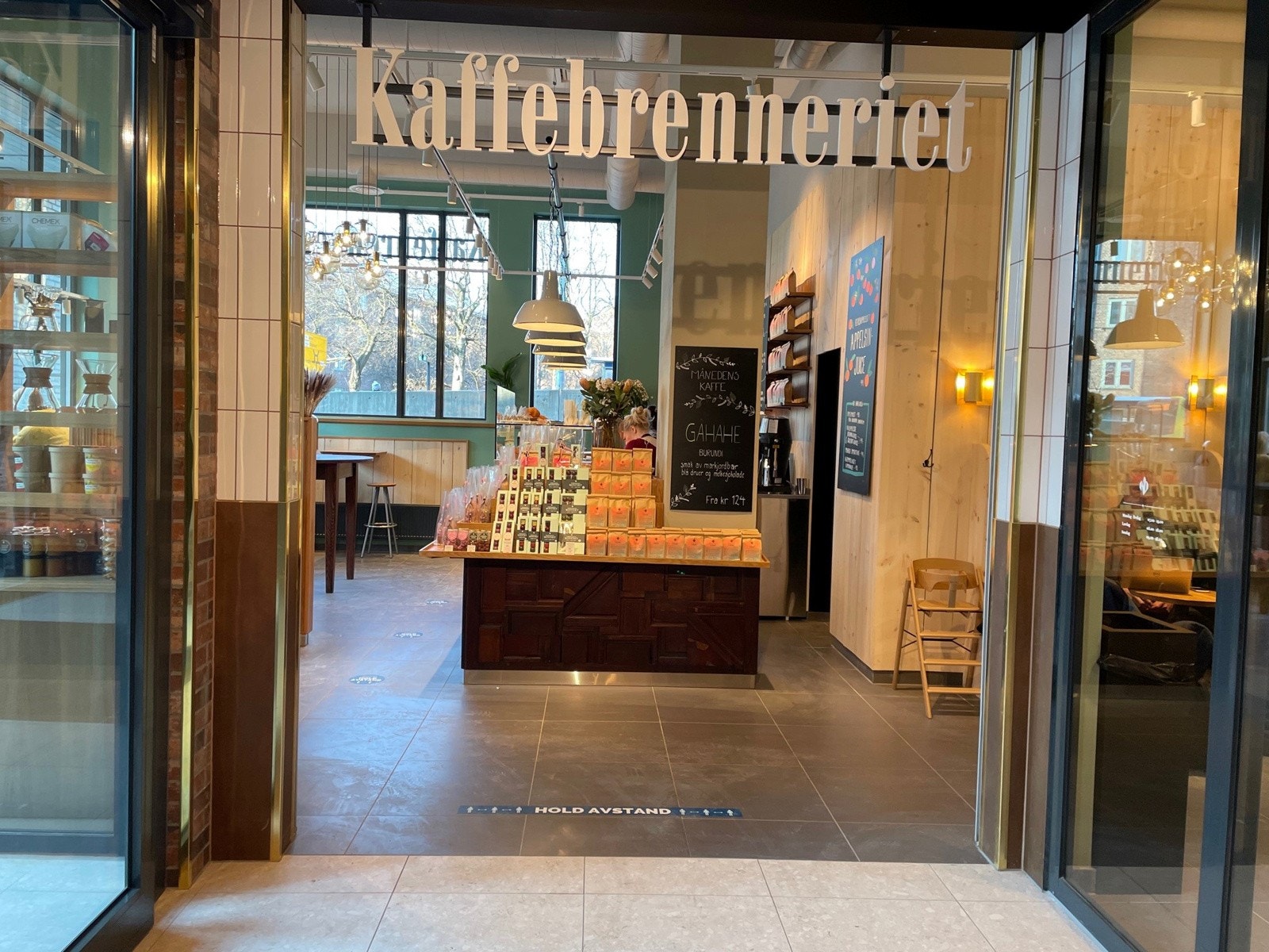 Carl Berner torg huser blant annet populære Kaffebrenneriet Galleribilde
