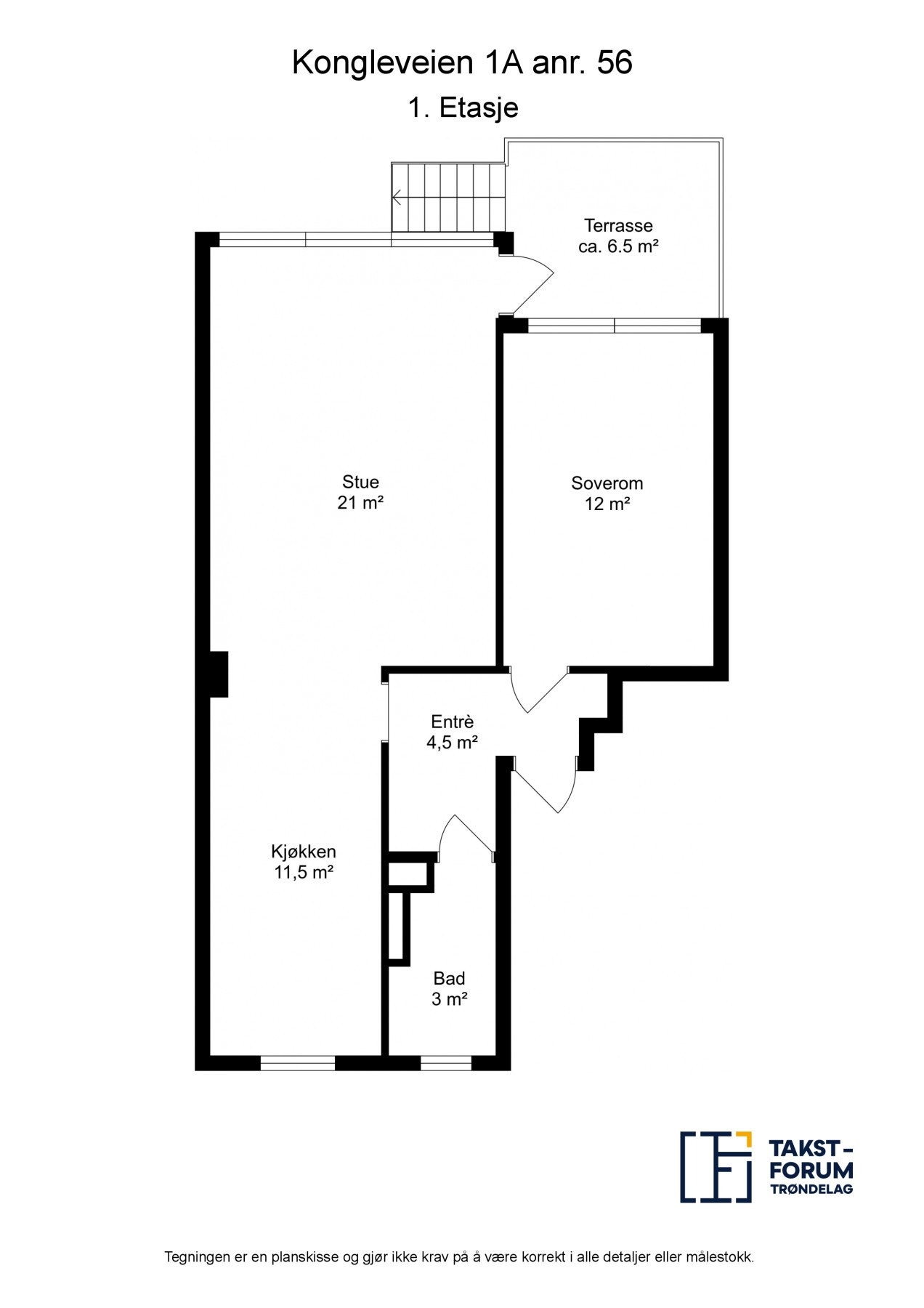 Planskisse. Galleribilde