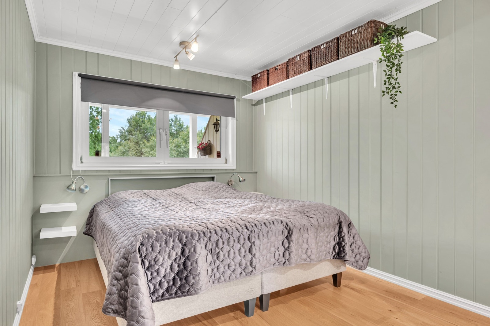 Soverommet er på hele 12 kvm. Galleribilde