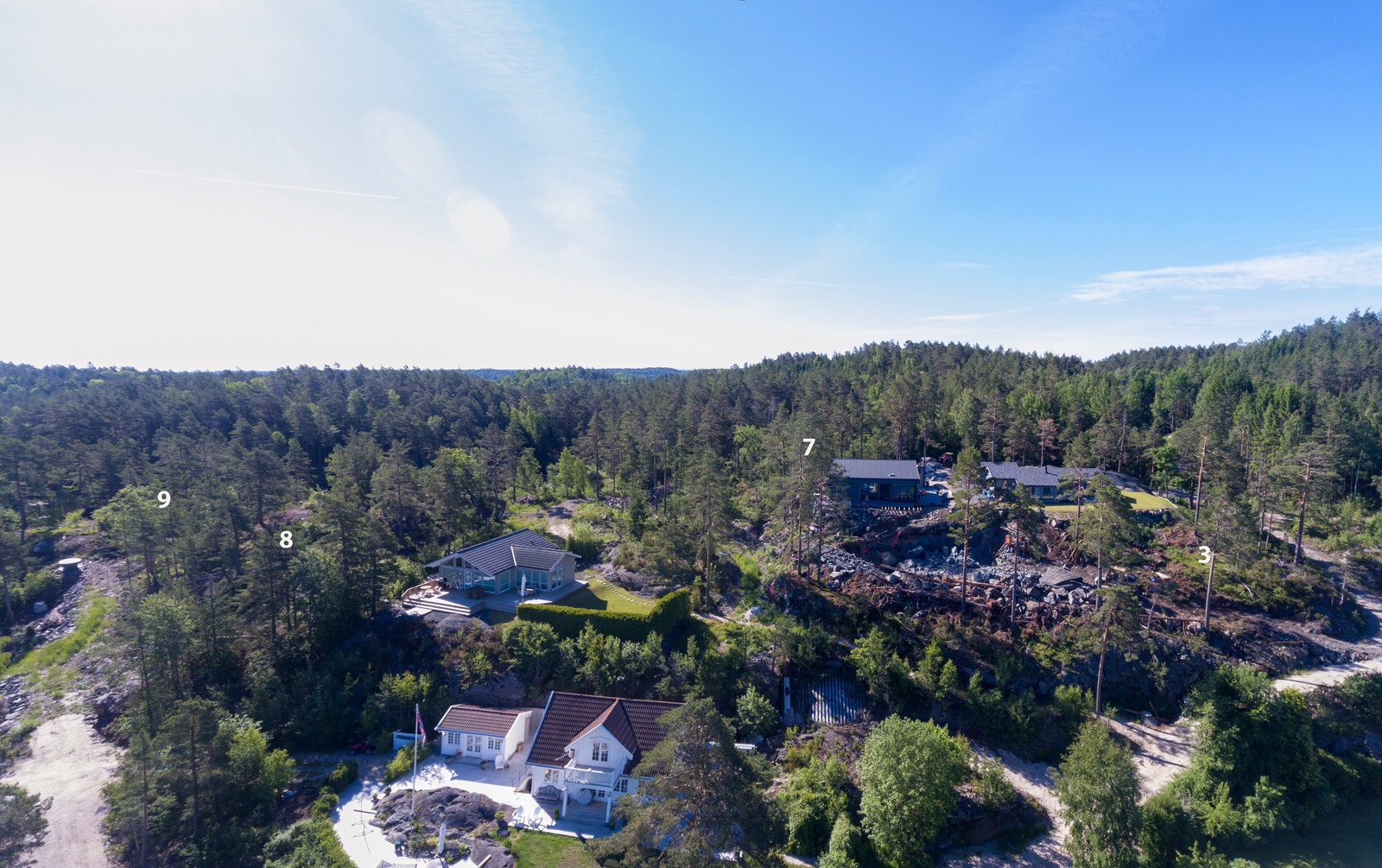 Ekstern leverandør av grunnarbeid kan også benyttes om tomtekjøper ønsker dette Galleribilde