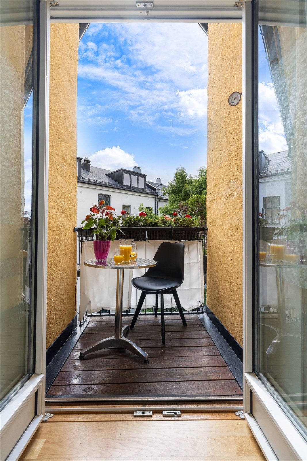 Det er felles varmt vann inkl. i felleskostnadene. Galleribilde