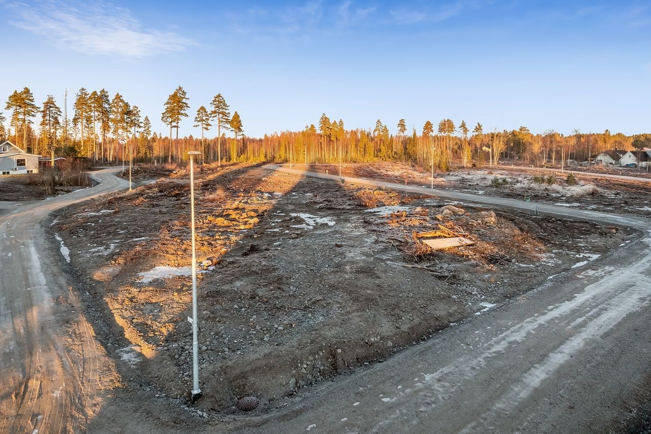 Fra vestre del av feltet, nr. 35 nærmest Galleribilde