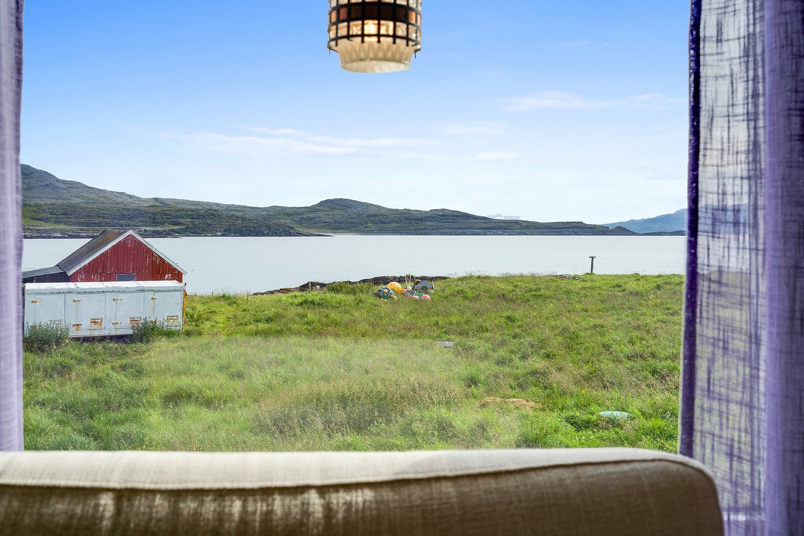 Utsikt fra stuen Galleribilde