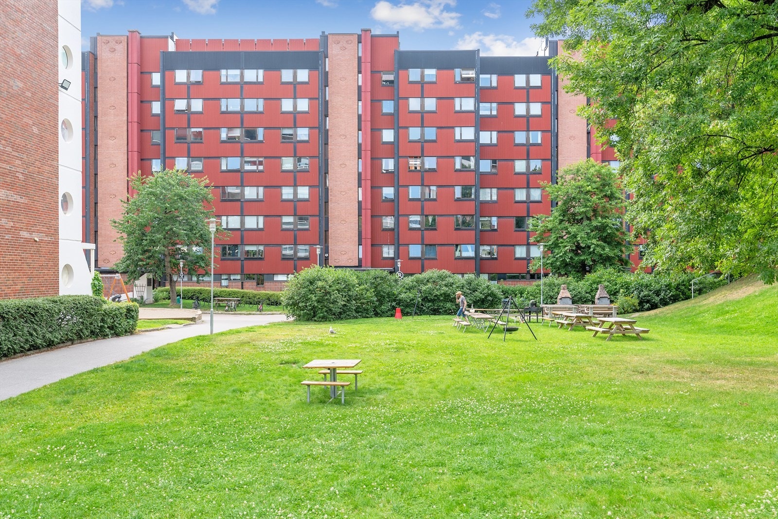 Godt driftet borettslag med blant annet egen grøntkomite og velferdskomite Galleribilde