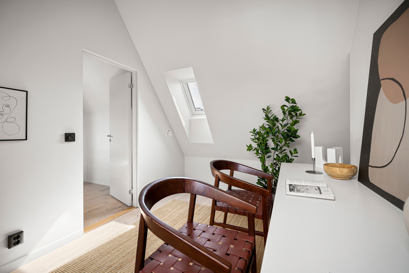 Her kan du ha hjemmekontor, tv-stue og/eller andre ting. Galleribilde