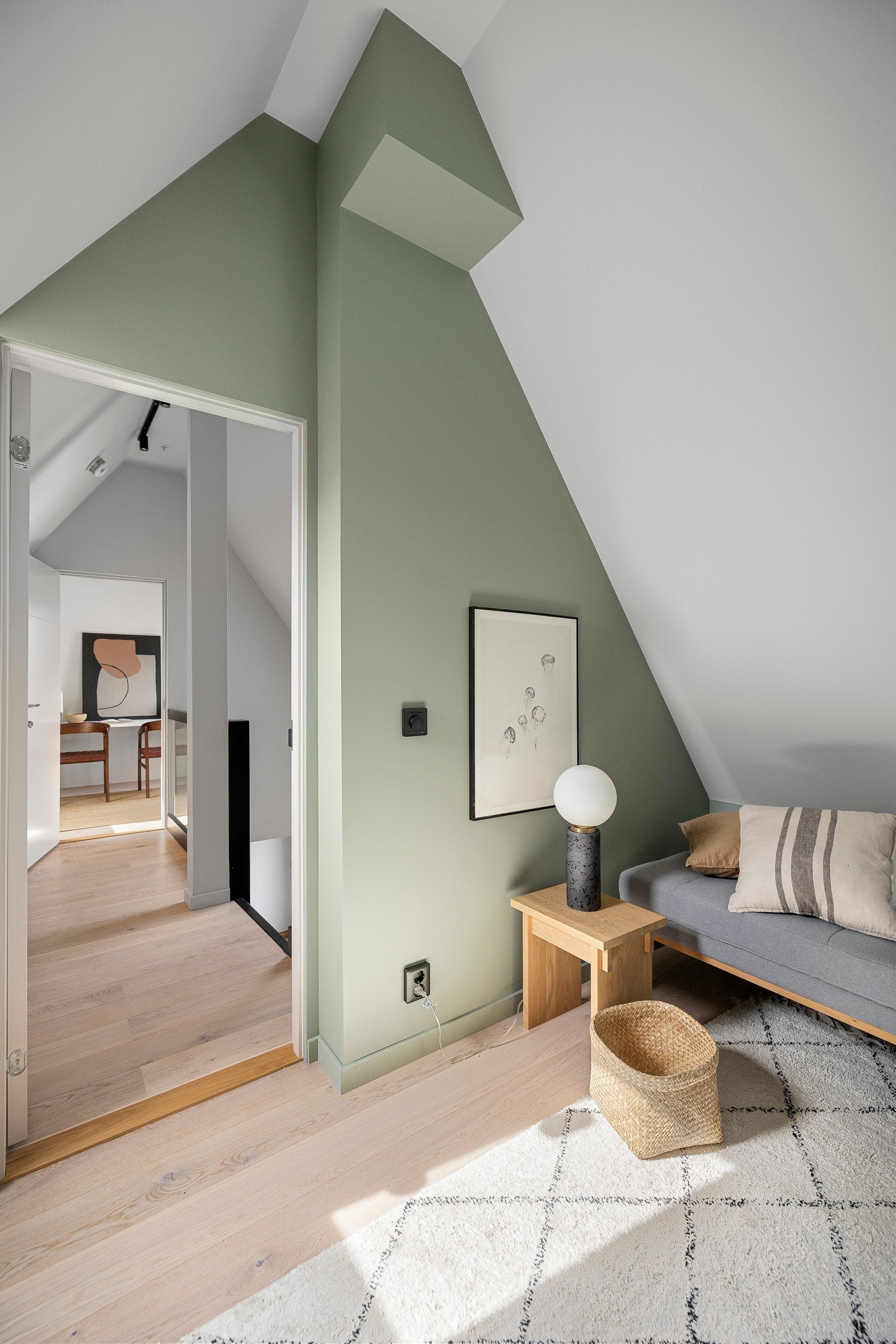 Mesaninen er ikke godkjent for varig opphold. Galleribilde