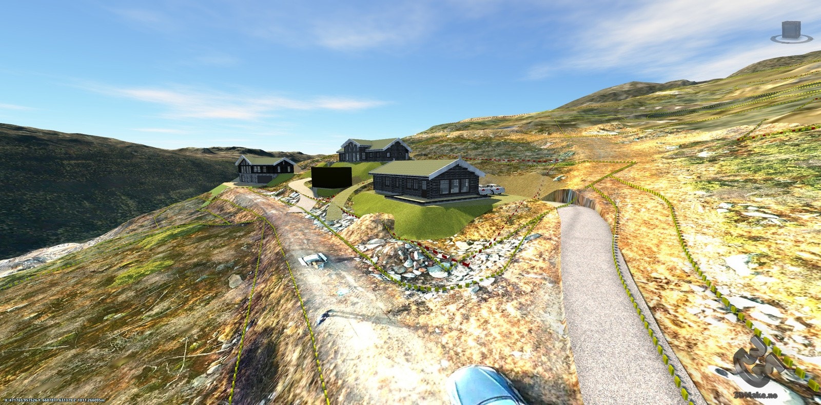 Forslag selger har fått utarbeidet. Det tas forbehold om disse hensynstar reguleringsplan. Galleribilde