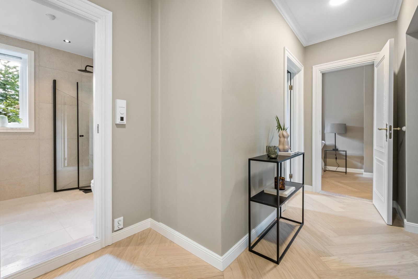 Alle rom er nymalte i delikat fargepalett. Galleribilde