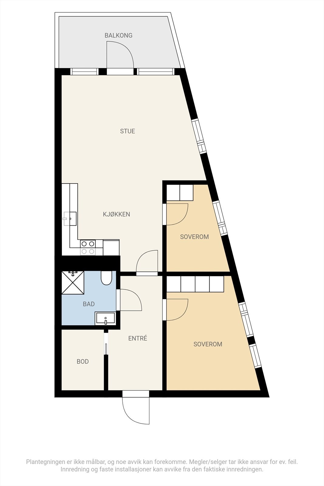 Plantegning 2D Galleribilde
