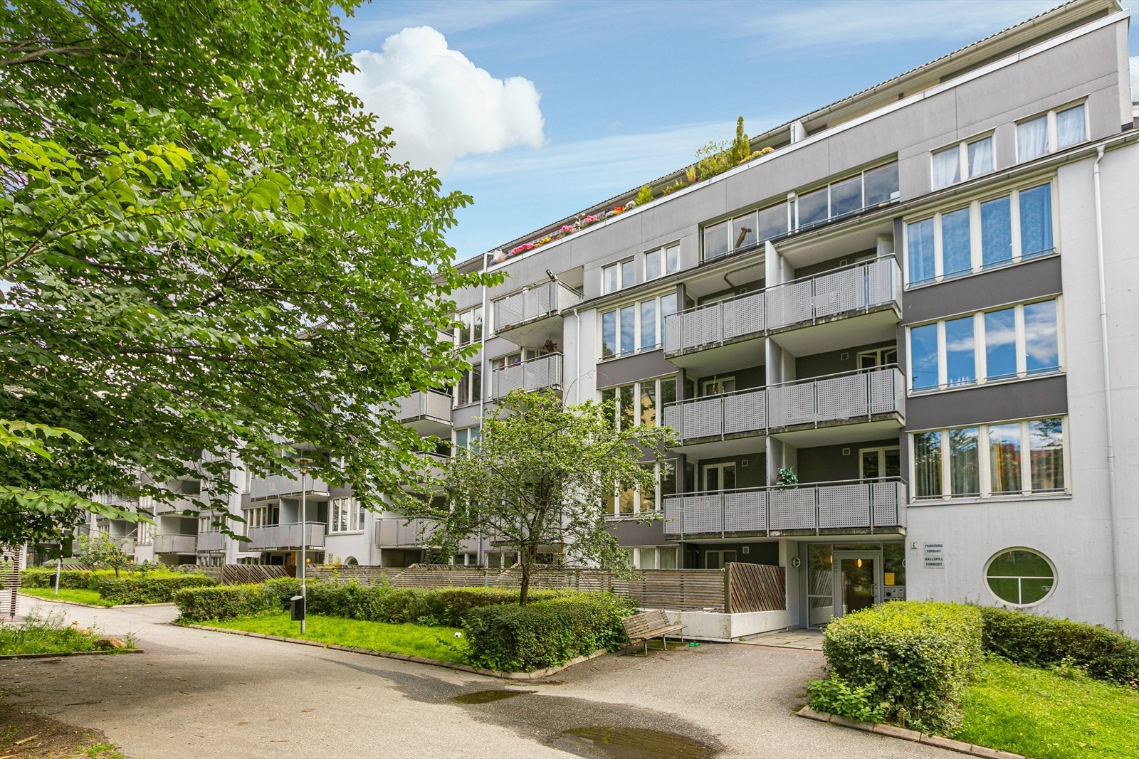 Utvendig fasade Galleribilde