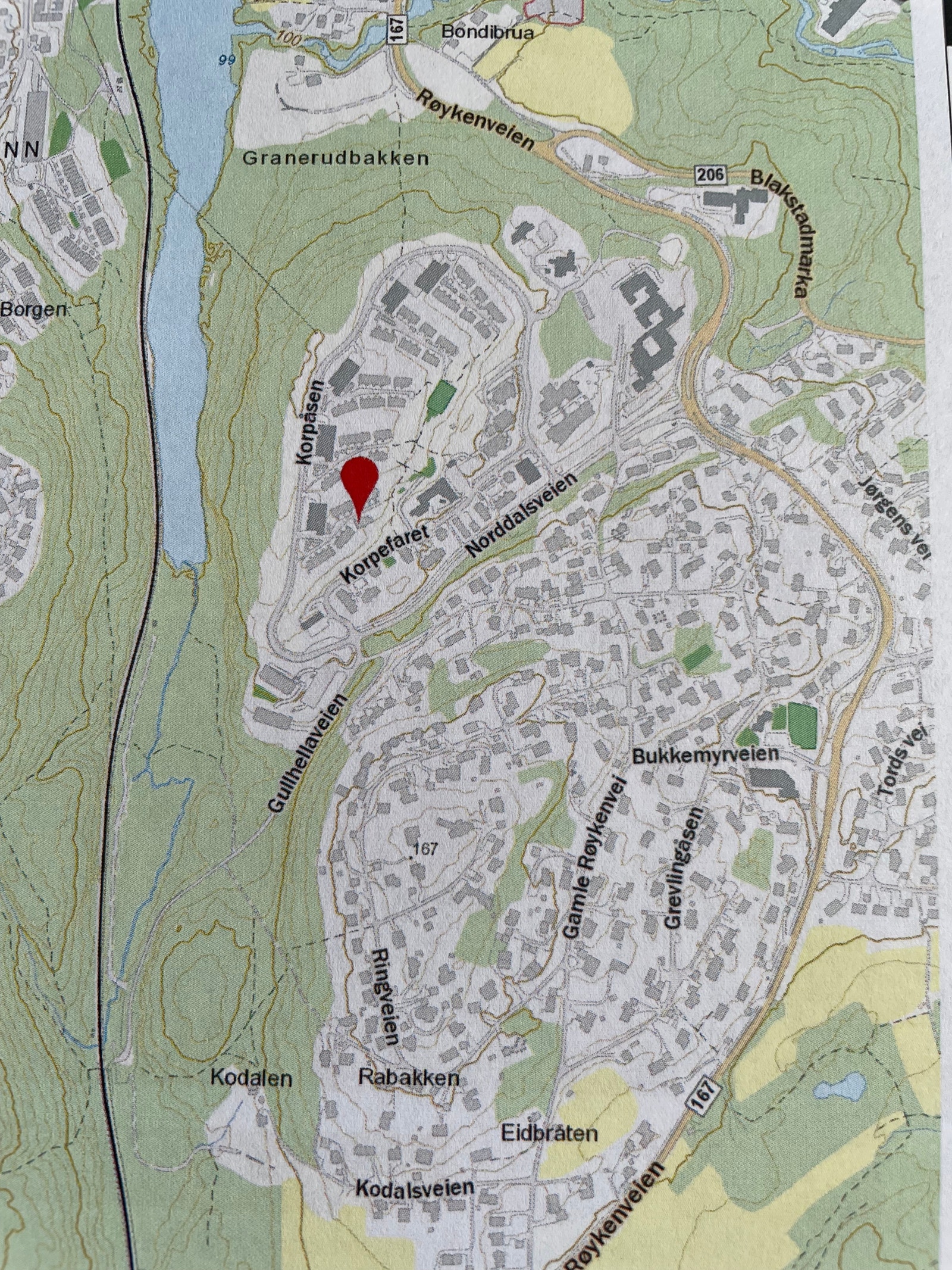 Leilighetens beliggenhet Galleribilde