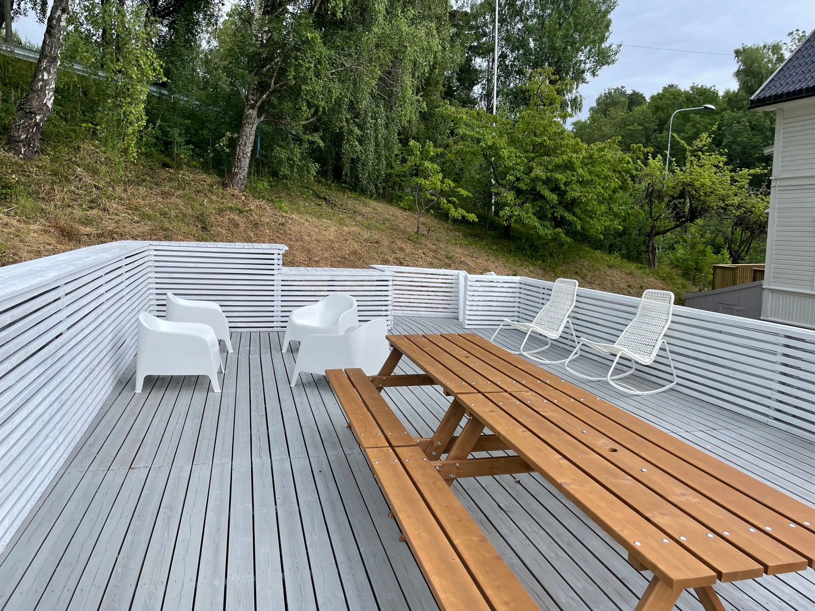 Ny terrasse Galleribilde