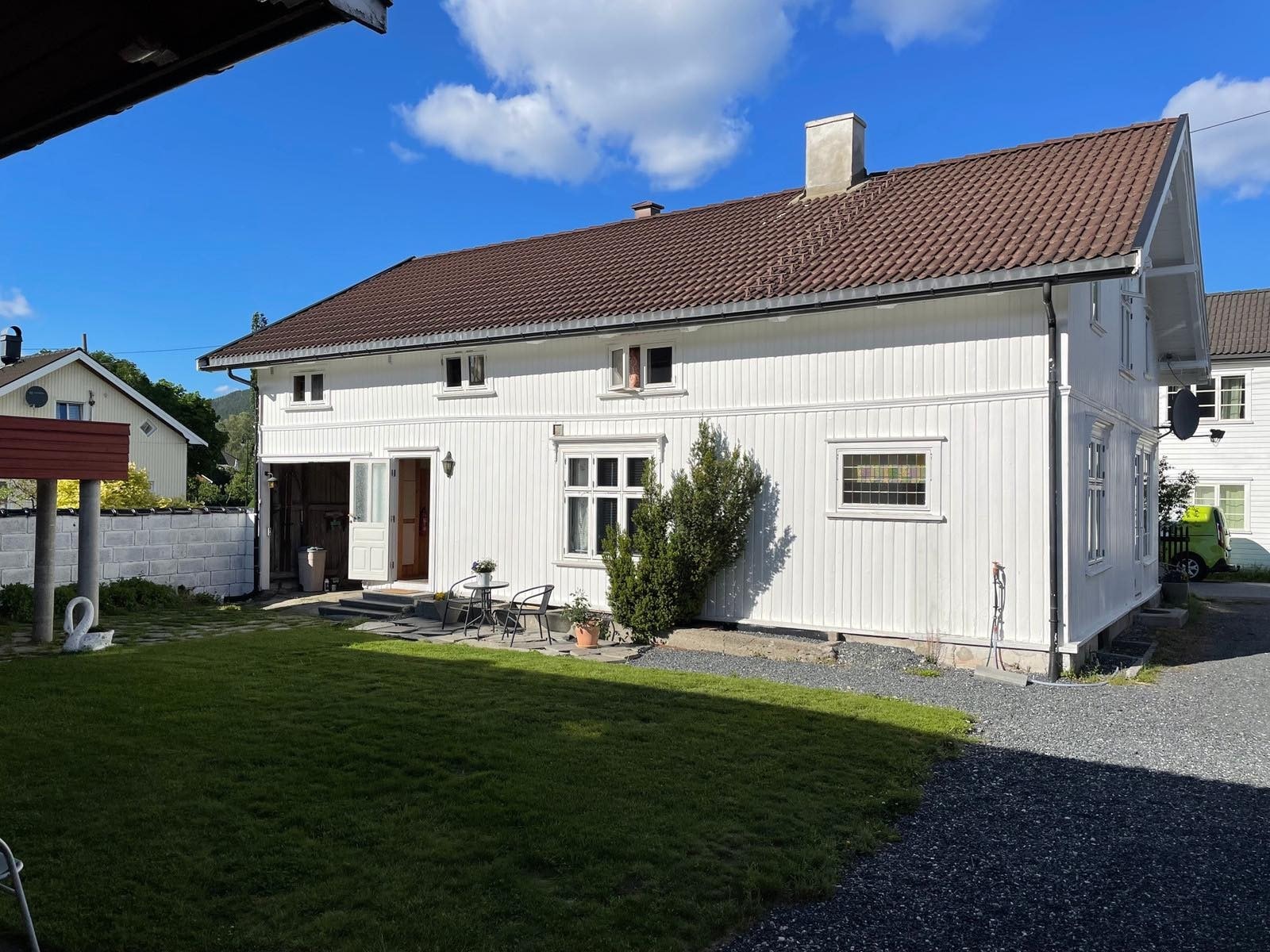 Huset med hagen Galleribilde