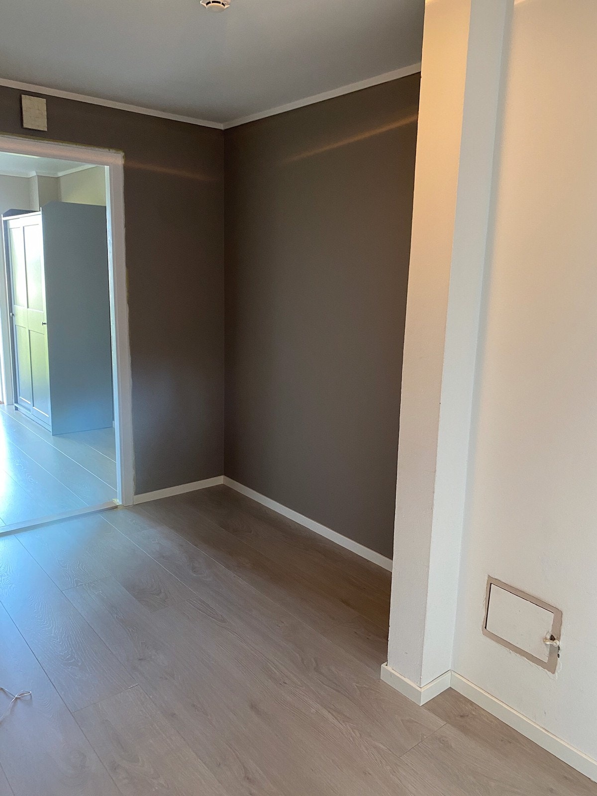 Gang sett fra oppholdsrom Galleribilde