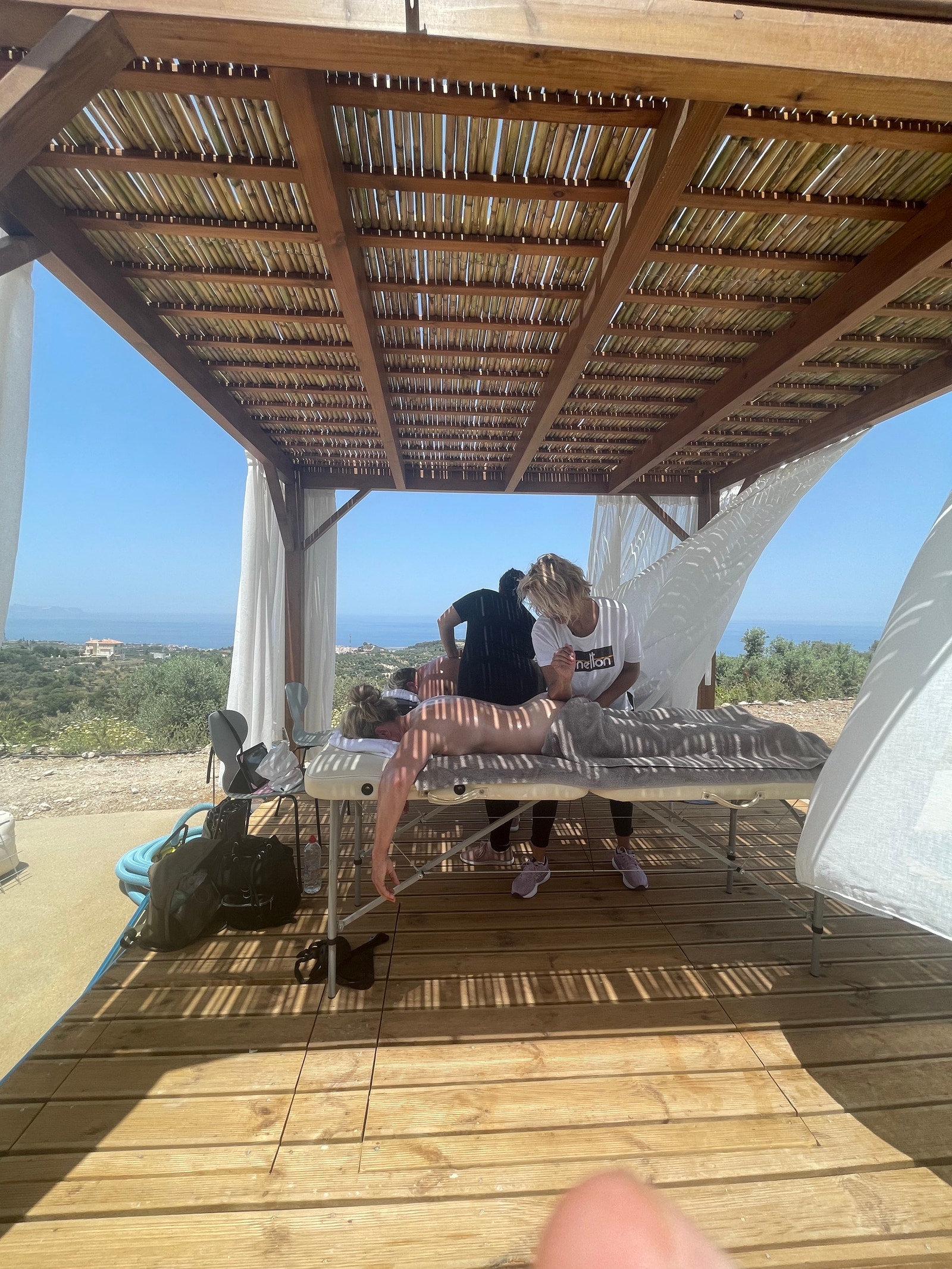 Eleni kommer og gir massasje i huset. Beste massøren ever! Galleribilde