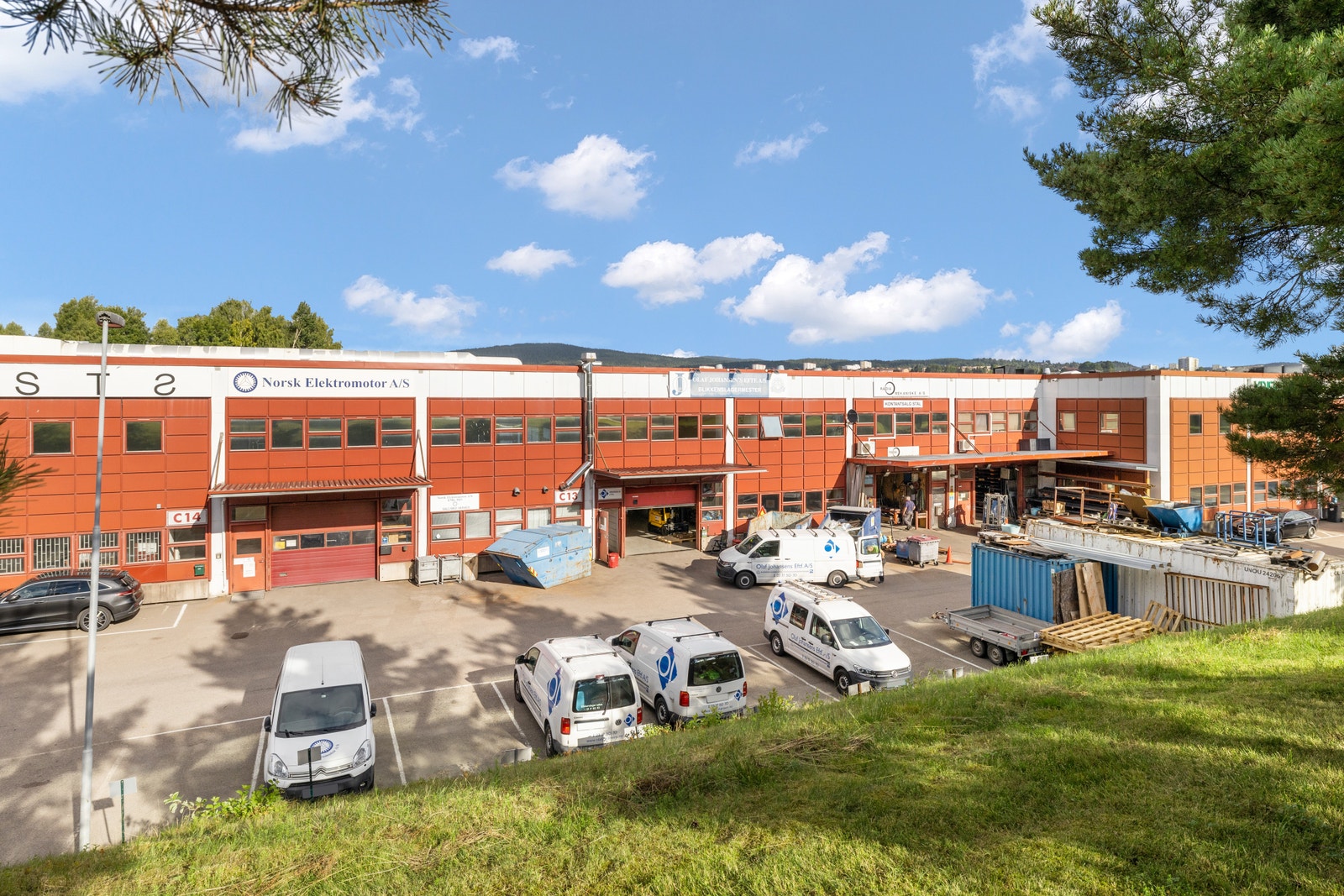 Aktive og veldrevne virksomheter som naboer Galleribilde