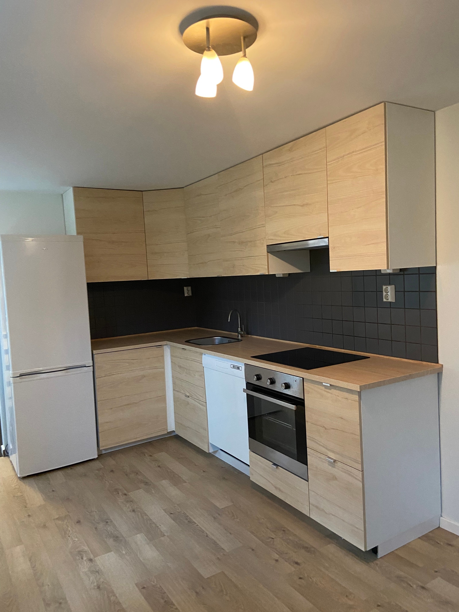 Stort kjøkken med oppvaskmaskin, stekovn, platetopp, kombiskap. Kjøkken oppgradert i 2022 Galleribilde