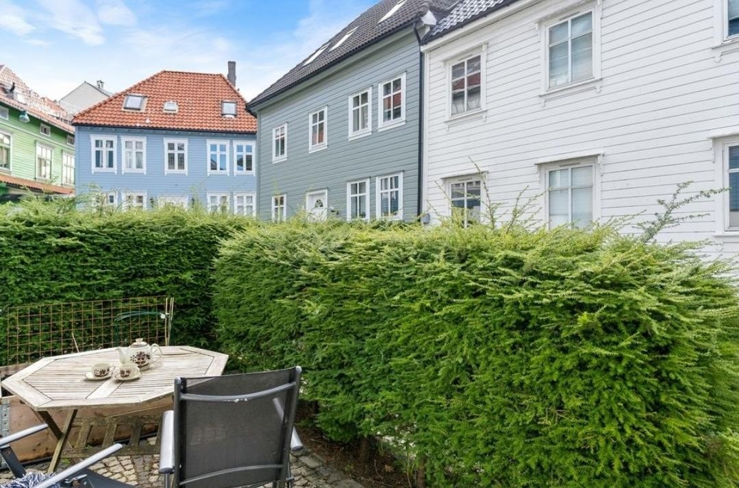 Koselig uteplass Galleribilde