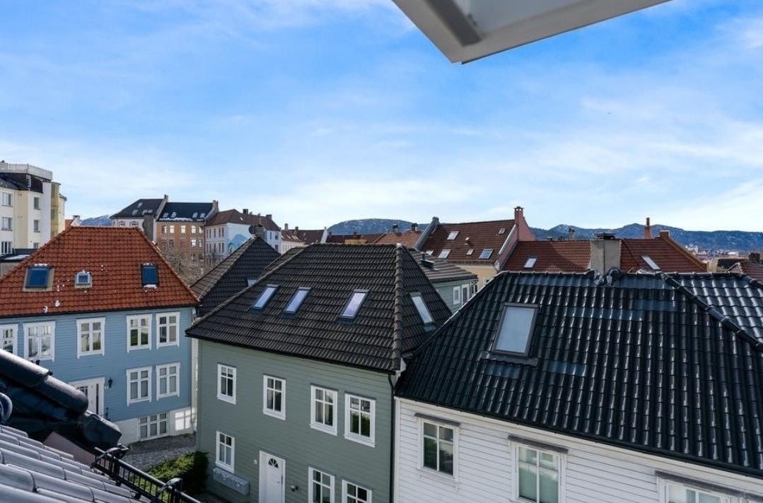 Flott utsikt fra loftet Galleribilde