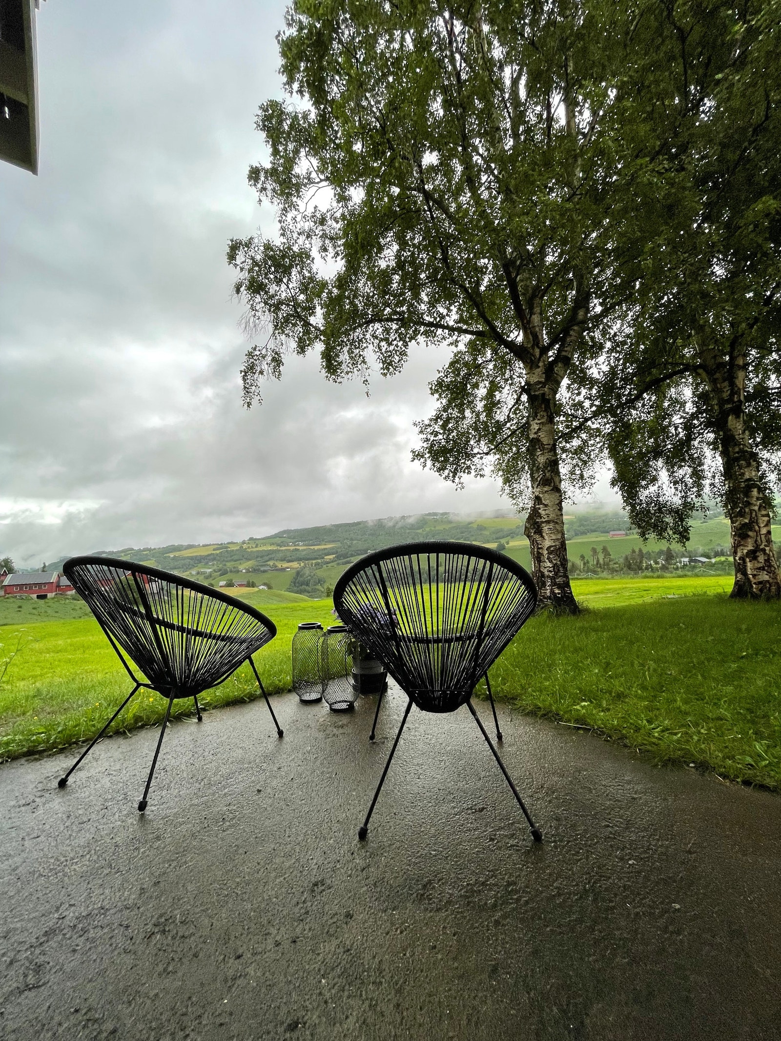 Opparbeidet uteplass Galleribilde