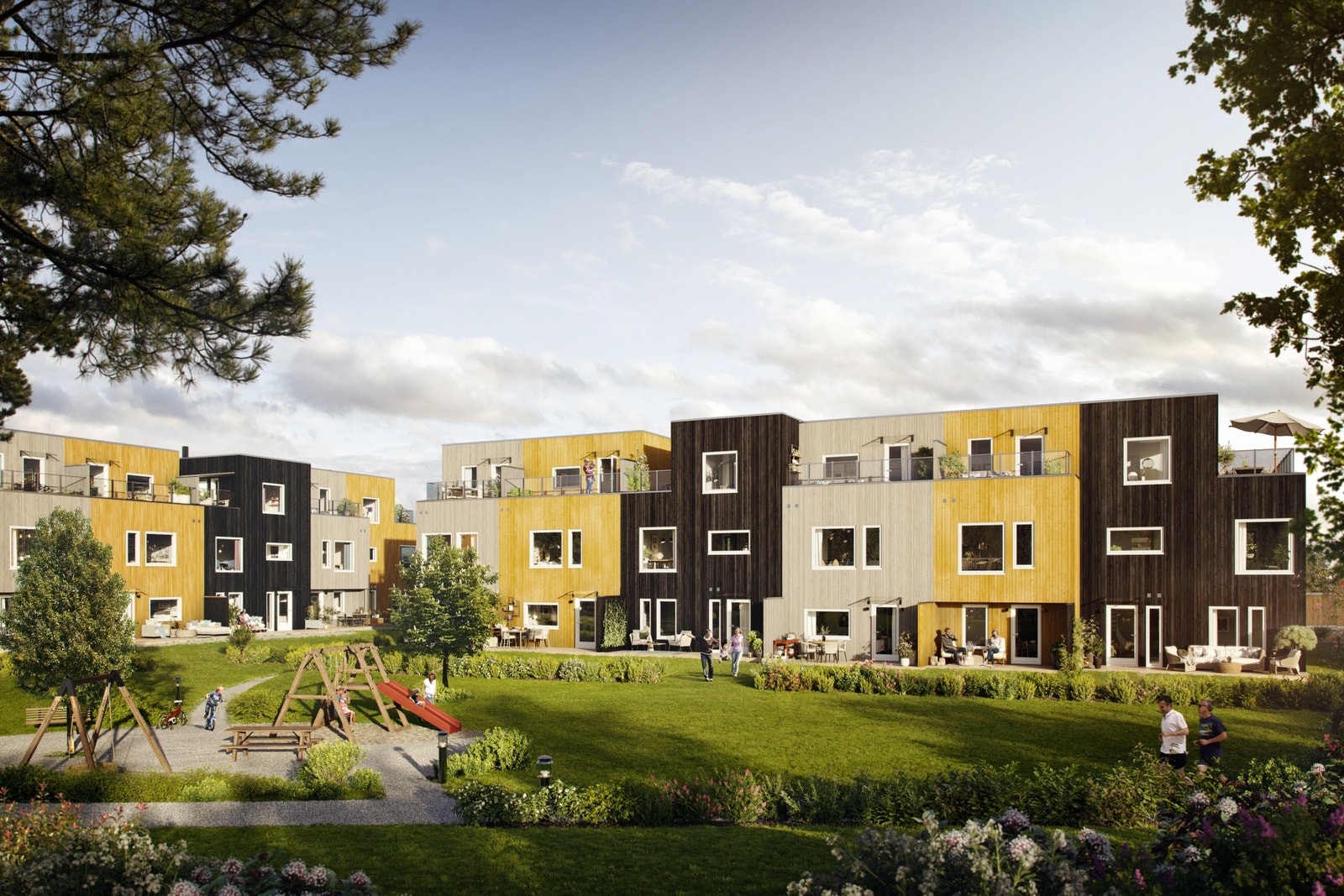 Et trygt og barnevennlig område Galleribilde