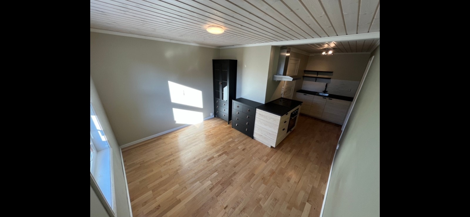 Åpen stue- og kjøkkenløsning Galleribilde