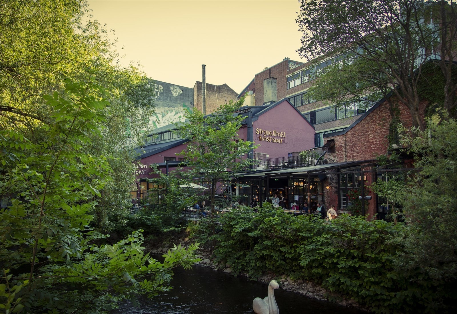 Kort vei til Akerseleva Galleribilde